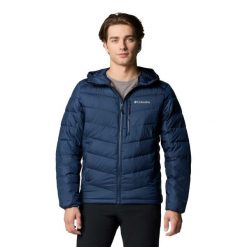Kurtka ocieplana męska Columbia Labyrinth Loop Hooded z kapturem. Zielone kurtki męskie Columbia, m, bez wzorów, z kapturem. Za 509.99 zł.