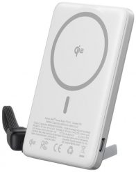 Iniu MagPro Slim 5 000 mAh Qi2 15W srebrny. Szare powerbanki . Za 199.90 zł.