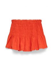 Vero Moda Spódnica mini Sofia 10350924 Pomarańczowy Regular Fit. Brązowe spódnice damskie Vero Moda, xs, bez wzorów, z bawełny, mini. Za 159.99 zł.