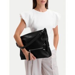 Plecak Lasocki. Czarne plecaki damskie Lasocki, bez wzorów. Za 229.99 zł.
