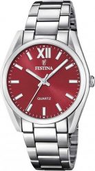 Zegarek Festina Zegarek damski Festina F20622-B srebrny. Szare zegarki damskie Festina, srebrne. Za 333.99 zł.