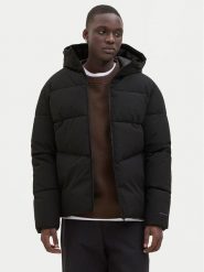 Jack & Jones Kurtka zimowa Global 12283517 Czarny Regular Fit. Czarne kurtki męskie Jack & Jones, na zimę, m, bez wzorów, z syntetyku, bez kaptura. Za 149.99 zł.