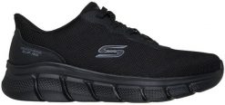 Buty męskie SKECHERS BOBS Sport B Flex - GLACIAL EDGE (118113-BBK) 41.5. Buty sportowe męskie Skechers, bez wzorów, bez zapięcia. Za 291.90 zł.