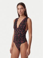 Guess Strój kąpielowy W6YZ34 K7181 Czarny. Czarne stroje kąpielowe damskie Guess, l, z aplikacjami, z syntetyku. Za 347.99 zł.