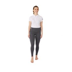 Damskie legginsy jeździeckie z pełną przyczepnością Horze Celia Thermo. Szare legginsy damskie HORZE, bez wzorów, z elastanu. Za 237.00 zł.