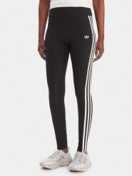 Adidas Legginsy 3-Stripes KD5572 Czarny Slim Fit. Czarne legginsy damskie Adidas, bez wzorów, z bawełny. Za 149.99 zł.