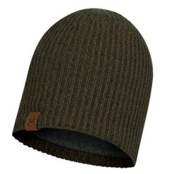 Czapka zimowa z podszewką z polaru Knitted&Fleece. Zielone czapki damskie Buff, na zimę, bez wzorów, z polaru. Za 130.90 zł.