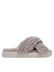 Inuikii Klapki Woven Stones 70104-105 202 Szary. Szare klapki damskie Inuikii, bez wzorów, z materiału, bez obcasa, bez zapięcia. Za 639.99 zł.