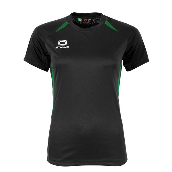 Damski jersey Stanno Stadio. Czarne koszulki sportowe damskie STANNO, bez wzorów, z jersey, bez ramiączek. Za 188.00 zł.