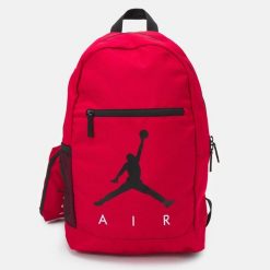 Plecak szkolny Air Jordan School Backpack Gym Red + Piórnik 9B0503-R78. Czarne plecaki męskie Jordan, bez wzorów. Za 179.00 zł.