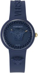 Zegarek VERSACE VE6G00623. Kwarcowy, Kolor niebieski. Kobieta. NoSize. Niebieskie zegarki damskie Versace. Za 1,086.71 zł.