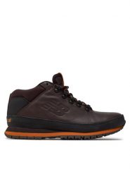 New Balance Trzewiki Classics H754BY Brązowy. Brązowe botki męskie New Balance, bez wzorów, ze skóry, bez obcasa, bez zapięcia. Za 399.99 zł.