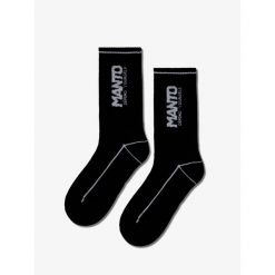 MANTO skarpety DEFEND czarne. Czarne skarpetki damskie Manto, bez wzorów. Za 49.00 zł.