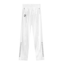 Damskie spodnie dresowe Givova Dea. Białe spodnie dresowe damskie Givova, bez wzorów, z dresówki, sportowe, długie. Za 277.99 zł.