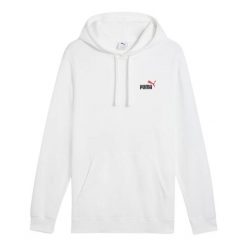 Męska Bluza Z Kapturem Ess 2 Color Small No 1. Białe bluzy męskie Puma, m, bez wzorów, bez ramiączek, z kapturem. Za 237.99 zł.