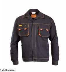 Polstar - BRIXTON SPARK BLUZA CIEMNA STAL, BAWEŁNA (100%), 300G/M2, granat-żółty M. Żółte bluzy męskie Polstar, m, bez wzorów, z bawełny, bez ramiączek, bez kaptura. Za 87.38 zł.