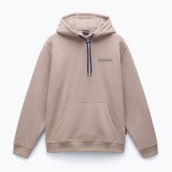Bluza męska Napapijri B-Albula Hooded. Brązowe bluzy męskie Napapijri, m, bez wzorów, bez ramiączek, bez kaptura. Za 249.99 zł.