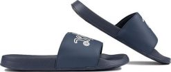 Lee Cooper Klapki męskie Lee Cooper granatowo-białe LCW-24-42-2481MC 42. Białe klapki męskie Lee Cooper, bez wzorów, bez zapięcia. Za 69.03 zł.