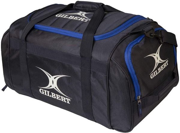 Torba sportowa Gilbert Performance. Niebieskie torby sportowe męskie GILBERT, bez wzorów, z materiału, na ramię, duże. Za 285.00 zł.