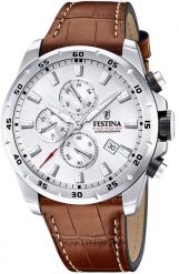 Zegarek męski Festina F20692-1 brązowy. Brązowe zegarki męskie Festina, bez wzorów. Za 859.33 zł.