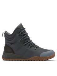 Columbia Trekkingi Fairbanks Omni-Heat 2100831 Szary. Szare botki męskie Columbia, bez wzorów, z materiału, bez obcasa, bez zapięcia. Za 379.99 zł.