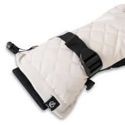 Rękawice narciarskie dla kobiet Dare2B DWG365. Szare rękawiczki damskie Dare 2B, bez wzorów. W wyprzedaży za 109.99 zł.