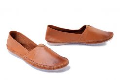 MACIEJKA T1930-29/00-0 rudy, baleriny damskie. Brązowe balerinki damskie Maciejka, bez wzorów, z gumy, bez obcasa, bez zapięcia. Za 229.90 zł.