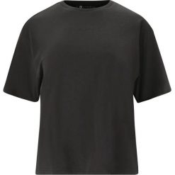 T-shirt damski Athlecia Gianna. Czarne t-shirty damskie Athlecia, bez wzorów, sportowe, bez kołnierzyka, bez ramiączek. Za 139.50 zł.