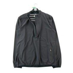 Second life - Kurtka męska treningowa Half-Zip Lululemon - Stan bardzo dobry. Czarne kurtki sportowe męskie LULULEMON, m, bez wzorów, z materiału, bez kaptura, na fitness i siłownię. Za 255.56 zł.