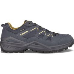 Buty trekkingowe męskie Lowa Sirkos Evo Gtx. Niebieskie trekkingi męskie Lowa, z materiału, bez zapięcia. Za 978.00 zł.