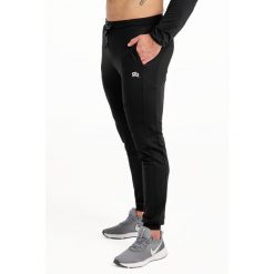 Spodnie fitness męskie Rough Radical Snappy. Czarne spodnie sportowe męskie ROUGH RADICAL, m, bez wzorów, na fitness i siłownię. W wyprzedaży za 119.20 zł.