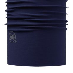 Chusta Buff Original EcoStretch. Niebieskie szaliki męskie Buff, bez wzorów. Za 83.99 zł.
