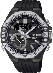 Zegarek Casio Edifice męski analogowo-cyfrowy 51 mm (ECB-10TP-1A). Analogowe zegarki męskie Casio, bez wzorów. Za 813.99 zł.