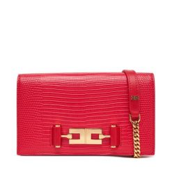 Torebka Elisabetta Franchi. Czerwone torebki do ręki damskie Elisabetta Franchi, bez wzorów, bez dodatków. Za 1,369.00 zł.