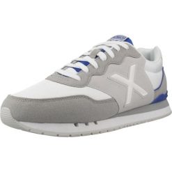 Buty MUNICH DASH 274 Szary. Białe buty zimowe męskie munich, bez wzorów, z syntetyku, bez obcasa, bez zapięcia. Za 343.99 zł.