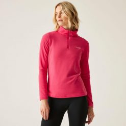 Bluza polarowa dla kobiet Regatta SWEETHART. Czerwone bluzy damskie Regatta, xl, bez wzorów, z polaru, sportowe, bez ramiączek, bez kaptura. W wyprzedaży za 69.99 zł.