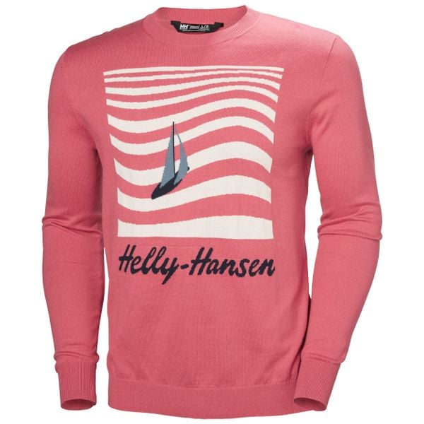 Pulower Helly Hansen Quayside. Czerwone bluzy męskie Helly Hansen, bez wzorów, sportowe, bez ramiączek, bez kaptura. Za 425.75 zł.