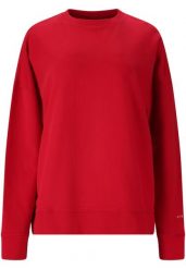 Bluza damska Athlecia Breslin. Czerwone bluzy damskie Athlecia, l, bez wzorów, z bawełny, klasyczne, bez ramiączek, bez kaptura. Za 214.15 zł.