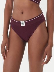 Tommy Hilfiger Figi klasyczne UW0UW06064 Bordowy. Czerwone majtki damskie Tommy Hilfiger, z bawełny. Za 119.99 zł.