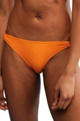 Dół stroju kąpielowego damskiego Roxy Color Jam Bottoms. Brązowe stroje kąpielowe damskie Roxy, xl, bez wzorów, z materiału. Za 83.99 zł.
