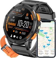 Zegarek męski SMARTWATCH GRAVITY GT24-3 BK/BK/OG PROF. Zegarki męskie Gravity, bez wzorów. Za 403.94 zł.