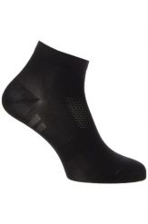 Skarpetki rowerowe oddychające 9 cm Essential czarne. Czarne skarpetki damskie AGU, bez wzorów, z elastanu. Za 223.95 zł.