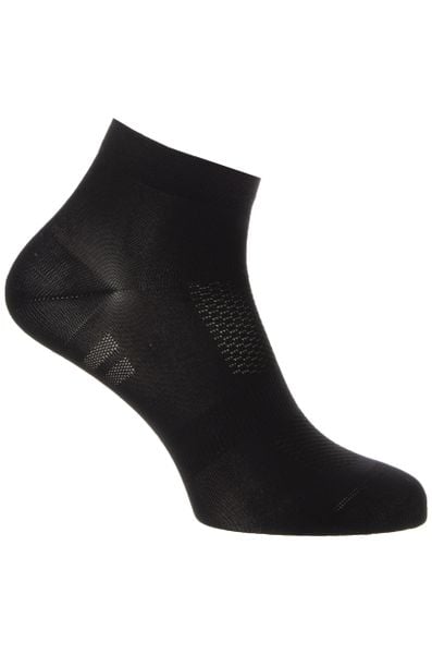 Skarpetki rowerowe oddychające 9 cm Essential czarne. Czarne skarpetki damskie AGU, bez wzorów, z elastanu. Za 223.95 zł.