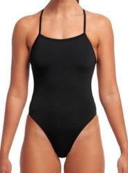 Strój kąpielowy Funkita Still Black - Twisted. Czarne stroje kąpielowe damskie Funkita, m, bez wzorów, z elastanu. Za 199.00 zł.