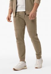 Spodnie dresowe N-KANTON. Brązowe spodnie sportowe męskie Volcano, m, bez wzorów, z bawełny. Za 139.99 zł.