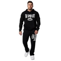 Podstawowa aktywna bluza z kapturem Tapout. Białe bluzy męskie TAPOUT, m, bez wzorów, sportowe, bez ramiączek, z kapturem. Za 225.50 zł.