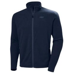 Polar Helly Hansen Daybreaker. Niebieskie bluzy sportowe męskie Helly Hansen, na zimę, uniwersalny, bez wzorów, z materiału, bez kaptura, narciarskie. Za 339.00 zł.