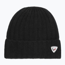 Czapka zimowa damska Rossignol Diana black OS. Czarne czapki damskie Rossignol, na zimę, bez wzorów, sportowe. Za 299.99 zł.