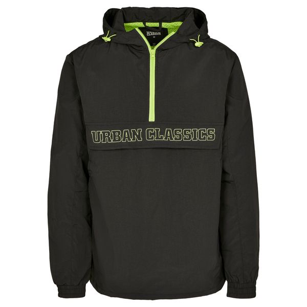 Kurtka Urban Classics contrast. Czarne kurtki męskie Urban Classics, m, bez wzorów, bez kaptura. Za 244.50 zł.