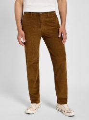 LEE MĘSKIE SPODNIE MATERIAŁOWE LEE REGULAR CHINO BUFFALO 112355777. Eleganckie spodnie męskie Lee, bez wzorów, z materiału. Za 219.99 zł.